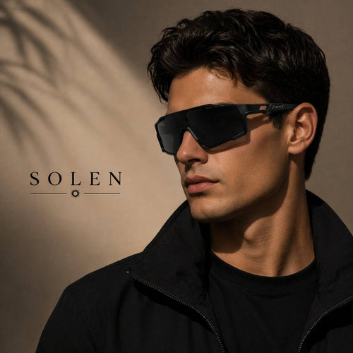 SOLEN Polarized Sunglasses UV400 Black