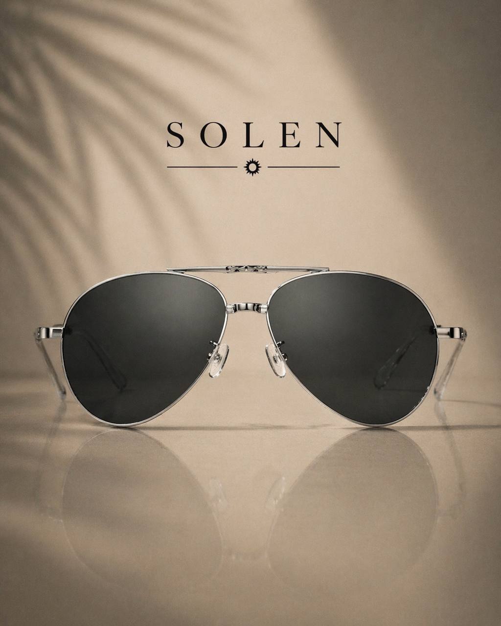 SOLEN Foldable Titanium Polarized Sunglasses – Ultra Lightweight UV400 Protection