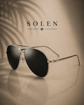 SOLEN Foldable Titanium Polarized Sunglasses – Ultra Lightweight UV400 Protection
