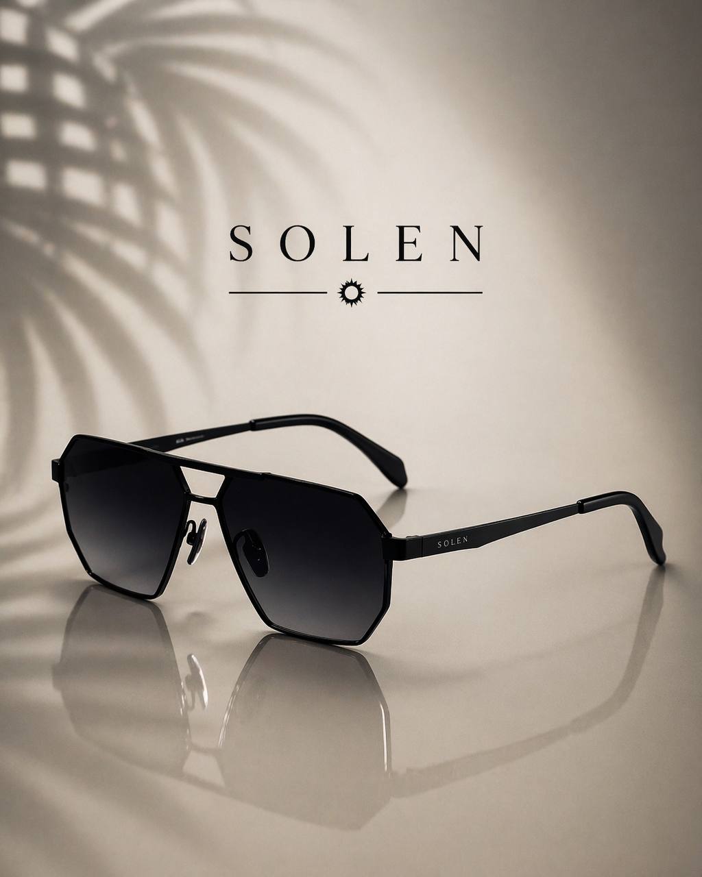 SOLEN Titanium Polarized Driving Sunglasses
