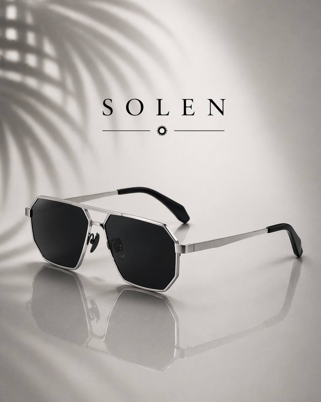 SOLEN Titanium Polarized Driving Sunglasses
