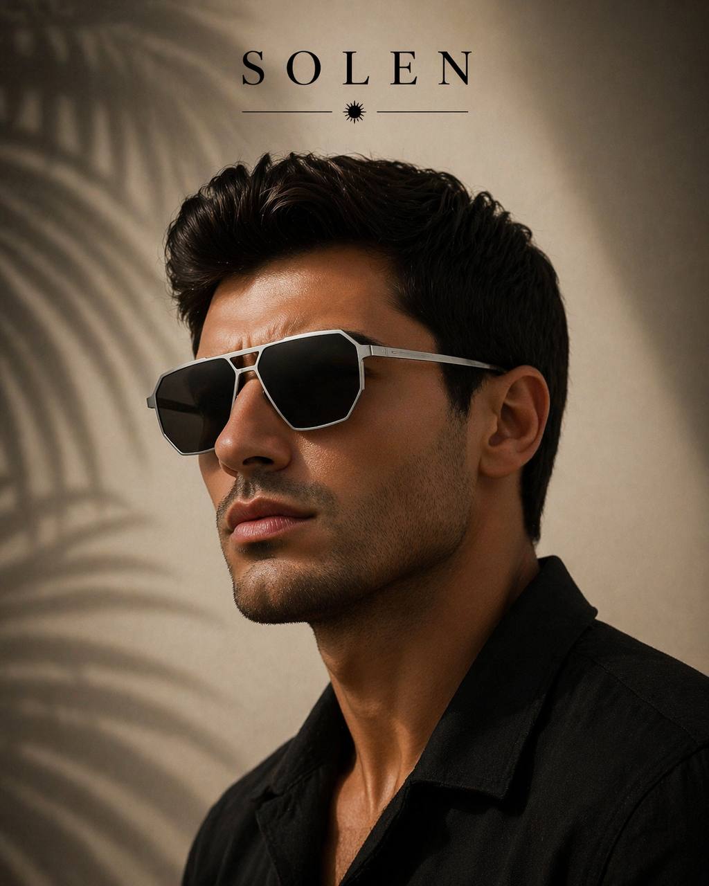 SOLEN Titanium Polarized Driving Sunglasses