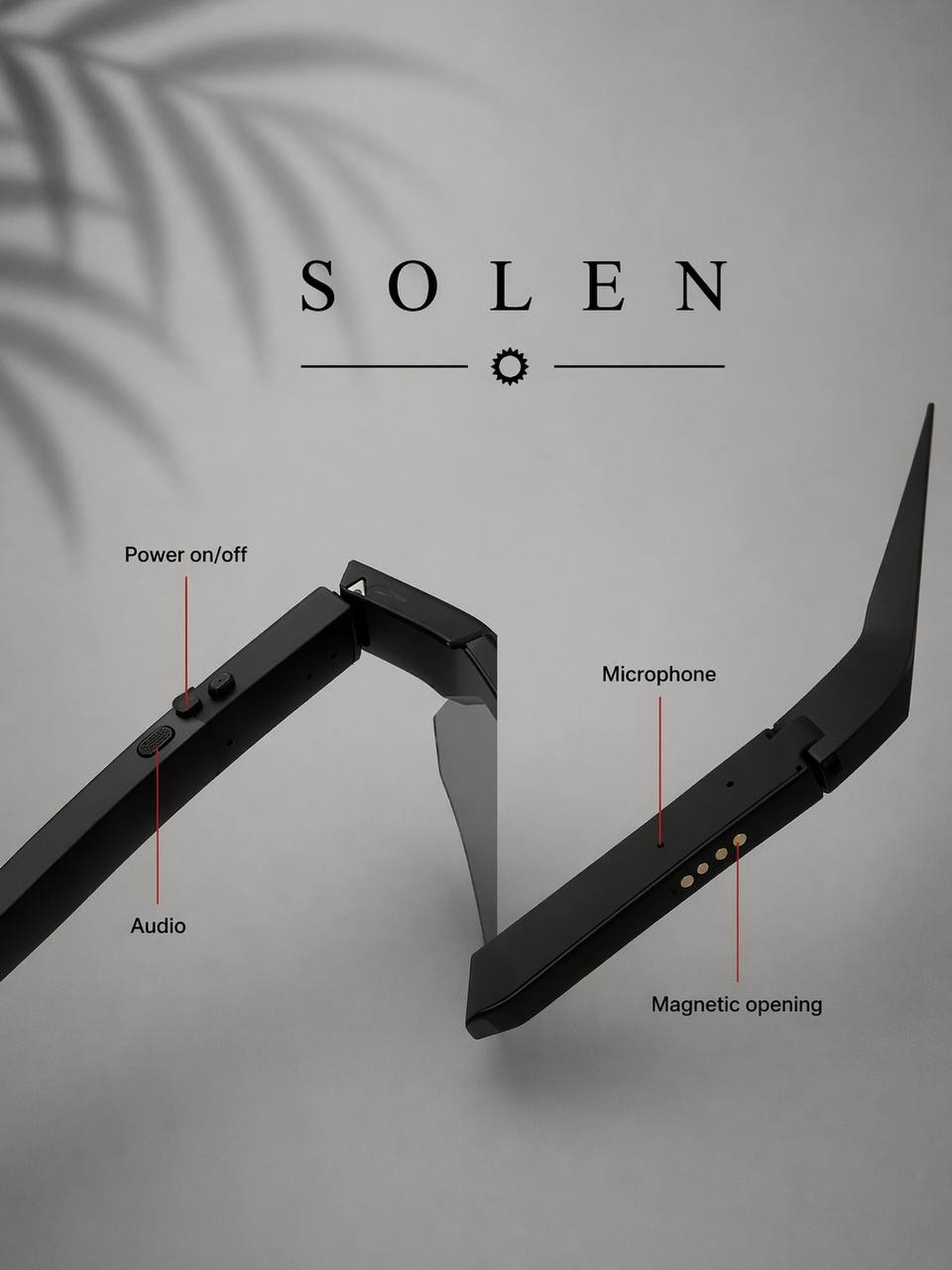 SOLEN Smart Audio Sunglasses