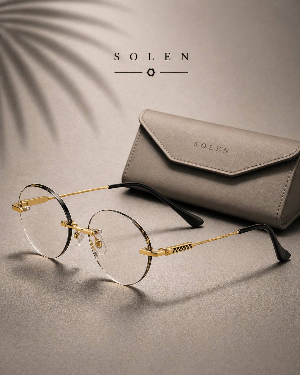 Frameless Crystal Edge Sunglasses – Lightweight Minimalist Design