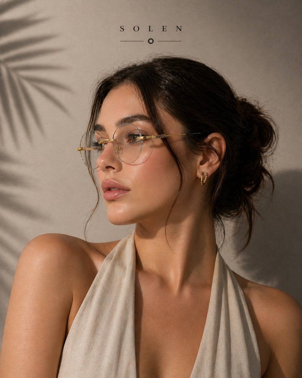 Frameless Crystal Edge Sunglasses – Lightweight Minimalist Design