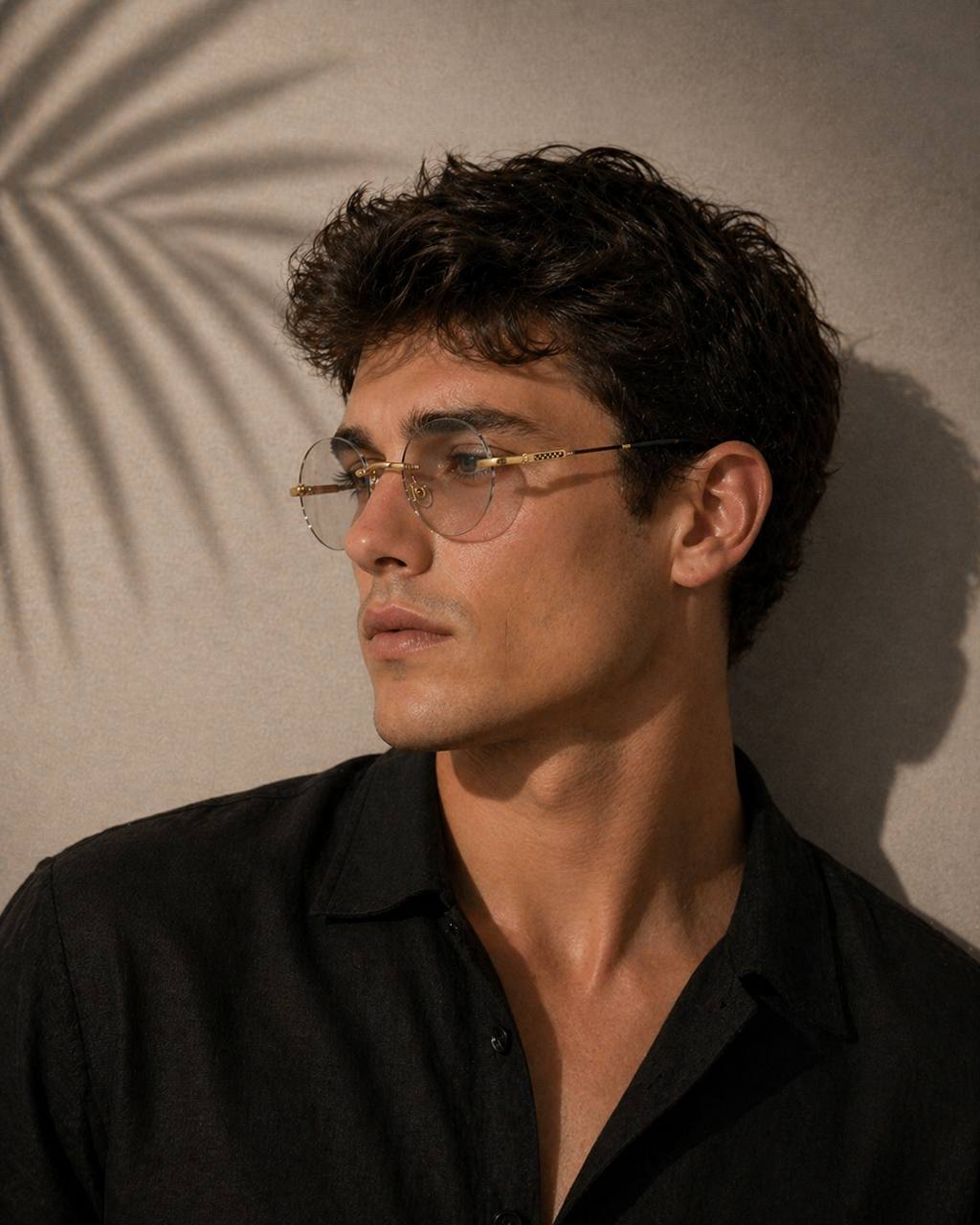 Frameless Crystal Edge Sunglasses – Lightweight Minimalist Design