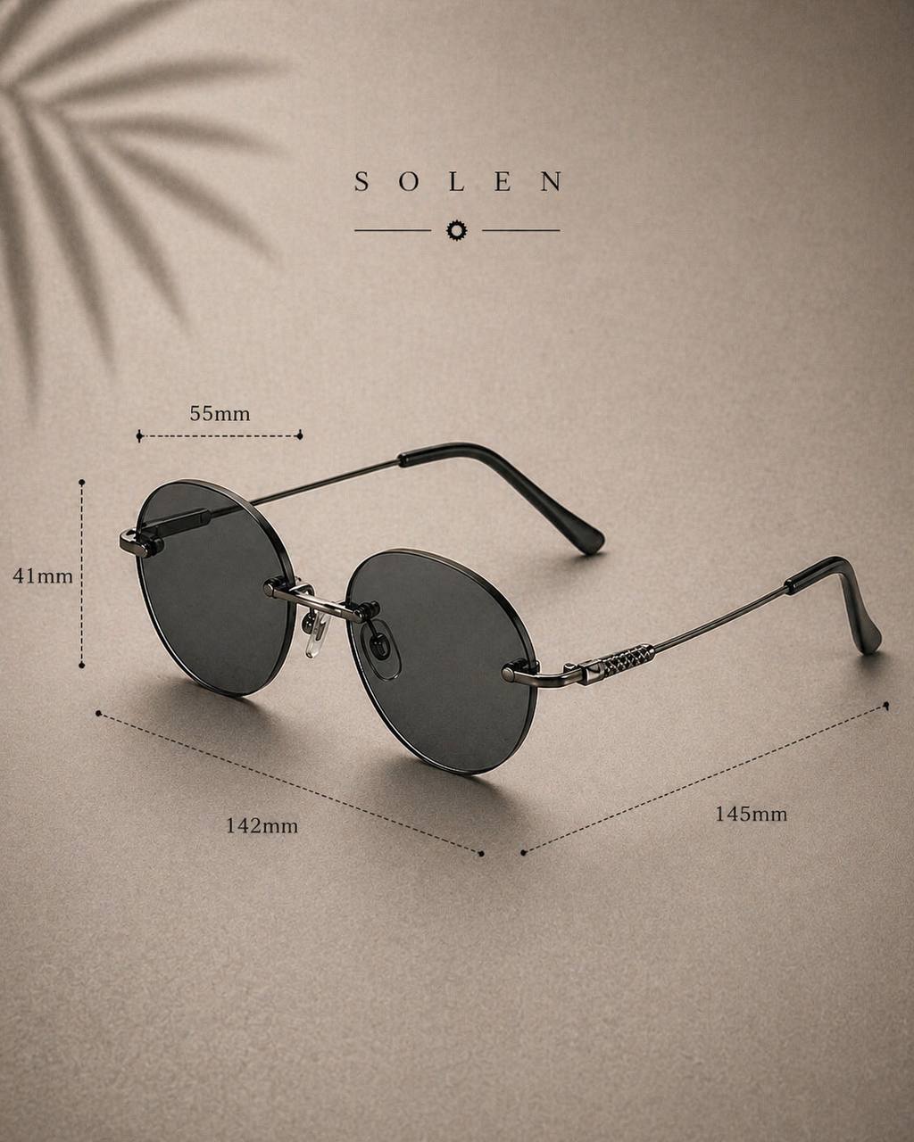 Frameless Crystal Edge Sunglasses – Lightweight Minimalist Design