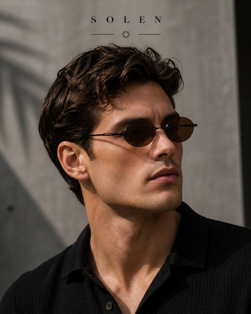 SOLEN™ Minimal Frameless Oval Sunglasses